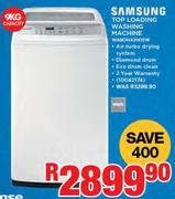 Samsung 9kg Top Loading Washing Machine WA90H4200SW
