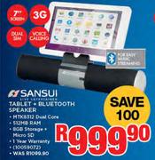 Sansui Tablet Plus Bluetooth Speaker