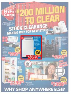 HiFi Corp : Why Shop Anywhere Else? (25 Feb - 29 Feb 2016), page 1