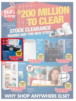 HiFi Corp : Why Shop Anywhere Else? (25 Feb - 29 Feb 2016), page 1