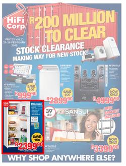 HiFi Corp : Why Shop Anywhere Else? (25 Feb - 29 Feb 2016), page 1