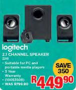 Logitech 2.1 Channel Speaker Z113