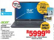 Acer Aspire Notebook E5