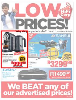 HiFi Corp : Why Shop Anywhere Else? (17 Mar - 21 Mar 2016), page 1