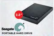 Seagate 2TB Portable Hard Drive
