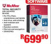 McAfee Total Security 2016 Unlimited Devices