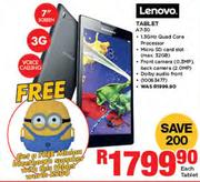 Lenovo 7" 3G Tablet A7-30-Each