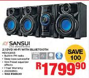 Sansui 2.1 DVD HiFi With Bluetooth MDVX2003