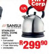 Sansui 1.7Ltr Stainless Steel Dome Kettle SSK01