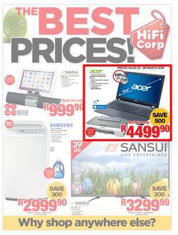 HiFi Corp : The Best Prices (23 Mar - 28 Mar 2016), page 1