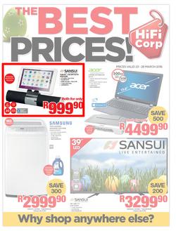 HiFi Corp : The Best Prices (23 Mar - 28 Mar 2016), page 1