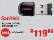 Sandisk Flash Drive Cruzer Fit 16GB