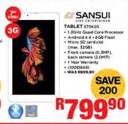 Sansui 7" Tablet S7042G