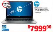 HP 15.6" Notebook i3-5005U