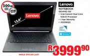 Lenovo 15.6" Notebook Ideapad 100