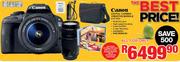 Canon Digital Camera Creative Bundle EOS100D