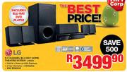 LG 5.1 Channel Blu-Ray Home Theatre System LHB625