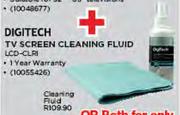 Digitech TV Screen Cleaning Fluid LCD-CLRI