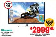Hisense 32" LED TV 32D33