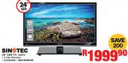Sinotec 24" HD Ready LED TV 24EF12