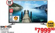 Sinotec 50" UHD LED TV 50E6000M DVBT2