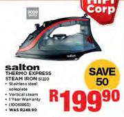 Salton 2000W Thermo Express Steam Iron SI220