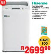 Hisense 8Kg Top Loader Washing Machine WTS802