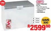 Defy 196Ltr Chest Freezer DMF470