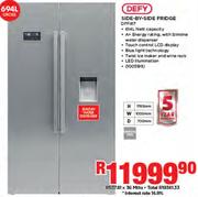 Defy Side-By-Side Fridge DFF417