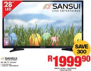 Sansui 28" HD Ready LED TV SLED28HD