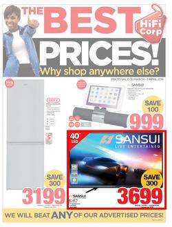HiFi Corp : The Best Prices (30 Mar - 3 Apr 2016), page 1