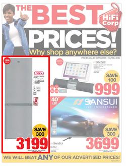 HiFi Corp : The Best Prices (30 Mar - 3 Apr 2016), page 1