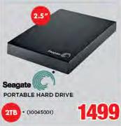 Seagate 2.5" Portable Hard Drive 2TB