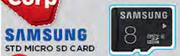 Samsung 8GB STD Micro SD Card