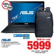 Asus Notebook & Backpack