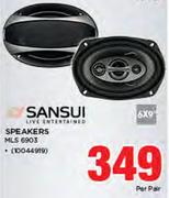 Sansui 6x9" Speakers MLS6903-Per Pair