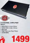 RA 4 Channel Amplifier