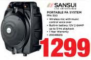 Sansui Portable PA System PPA500