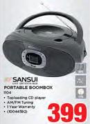 Sansui Portable Boombox 1104