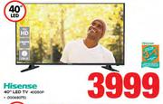 Hisense 40" FHD LED TV 40D50P