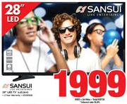 Sansui 28" HD Ready LED TV SLED28HD