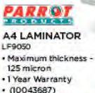 Parrot A4 Laminator LF9050