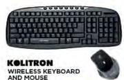 Kolitron Wireless Keyboard And Mouse MMS02