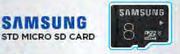 Samsung STD 8GB Micro SD Card