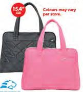 Kingsons Ladies 15.4" Laptop Shoulder Bag-Each
