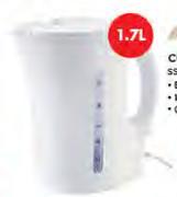 Sansui 1.7Ltr Corded Kettle SSK02