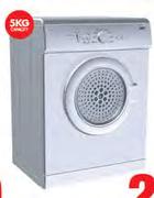 Defy 5Kg Metallic Finish Tumble Dryer 