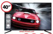 JVC 40" LED TV