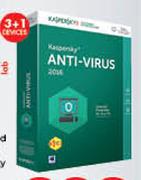 Kaspersky Antivirus 2016 3 PC + 1 PC Free