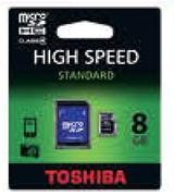 Toshiba 16GB Micro SD Card Standard-For 2
